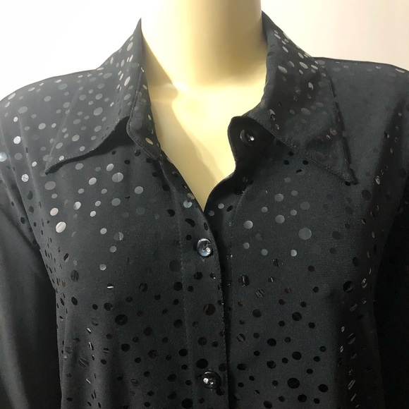 Clara collection blouse with sequins size XL - Picture 3 of 5